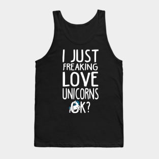 Funny Unicorn Gift Tank Top